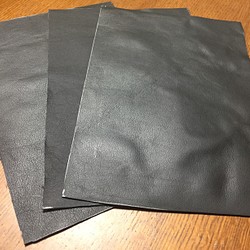《再再販》送料無料❗️牛本革A4シリーズ ブラック‼️ 1枚目の画像