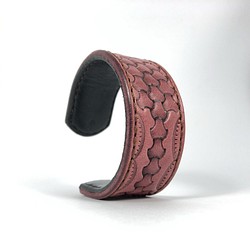 葡萄紫花紋手環 Bracelet - Patterns in Art - M - GRAPE 第1張的照片