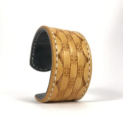 蕉黃色花紋手環 Bracelet - Patterns in Art - L - BANANA 第1張的照片