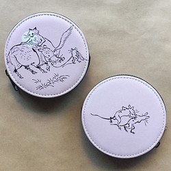 貓和老鼠野獸漫畫硬幣盒粉色 第1張的照片