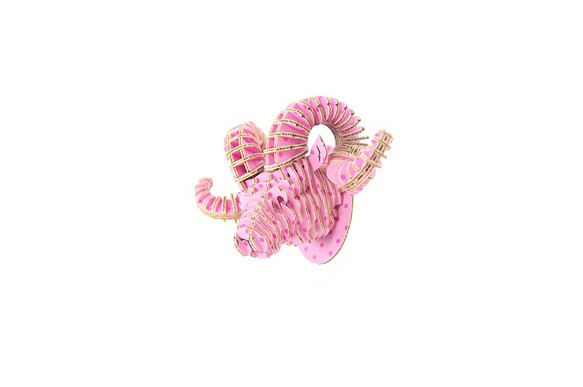 激安 クライミング飛んで羊の飾りDIYギフト組み立てられていないピンクの水玉 最大49%OFFクーポン