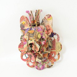 プリンスバタフレンチブルドッグの装飾品DIYギフト組み立てられていないスタンプコラージュ 1枚目の画像