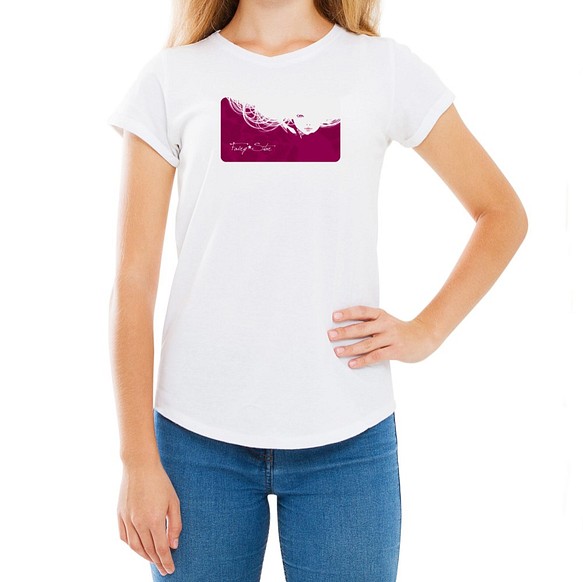 フェアリースター おしゃれカワイイ　シンプルガール　ガールズサイズ 半袖Tシャツ 1枚目の画像