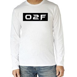 02 FIGHETER （オツファイター）02F ボックスロゴ 長袖Tシャツ 1枚目の画像