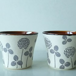 陶小町series/フリーカップ(クローバー)～春夏製作～ 1枚目の画像
