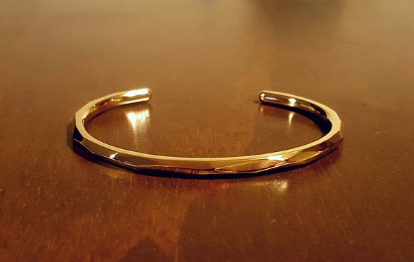 ◇受注制作◇・・feceted bangle・・tuya・・brass・・ | www.smim.cy