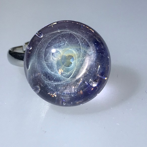 宇宙の指輪　紫 1枚目の画像