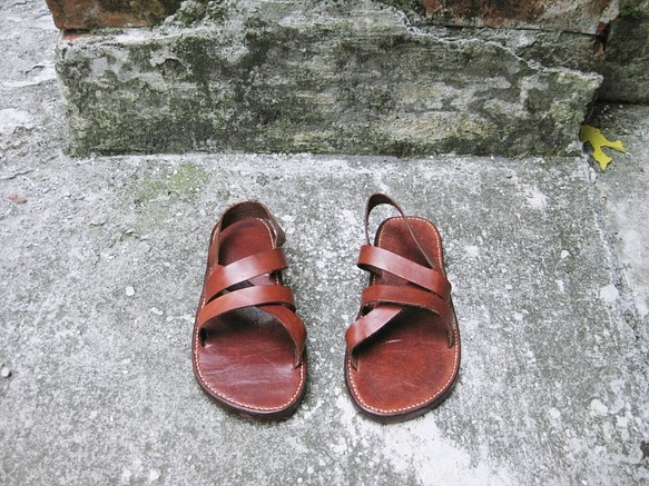 ~後菜園~訂製款涼鞋JC-06(款式不分男女皆可訂做) 第1張的照片