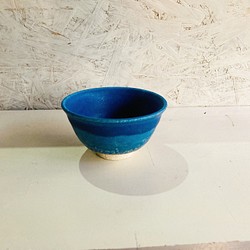 深海ブルーご飯茶碗 1枚目の画像