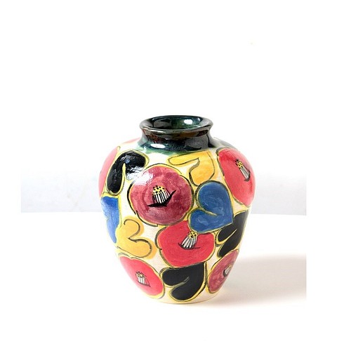 椿的彩繪花瓶 太郎太郎三年制花瓶 花瓶 花器春信工房的作品 Creemaー來自日本的手作 設計購物網站