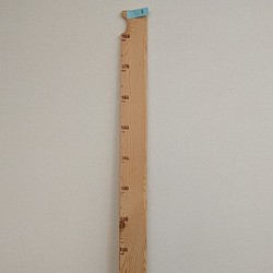 身長計【背くらべ】　No3米松 1枚目の画像