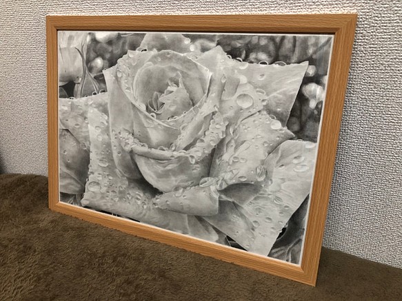 鉛筆画 Rose Blance 絵画 Halu Factory 通販 Creema クリーマ ハンドメイド 手作り クラフト作品の販売サイト