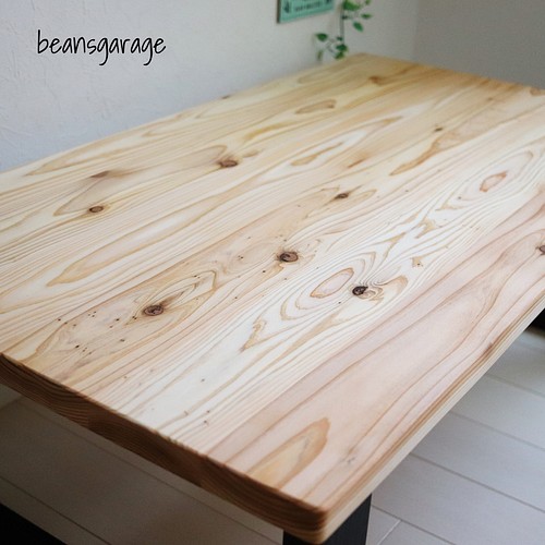 国産杉 90×50 無垢材 ローテーブル カフェスタイル コーヒーテーブル 