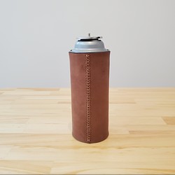 【受注生産】鹿革製CB缶カバー　レザー　ガス缶カバー 1枚目の画像