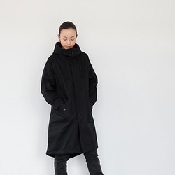 vintage barochi  mods coat 2020 / black / no11 1枚目の画像