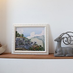 【柚子老師複製畫系列】油畫「天空之城」【印象派】 第1張的照片