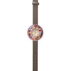 花式手錶（表圈D1A，深棕色皮帶） 第1張的照片