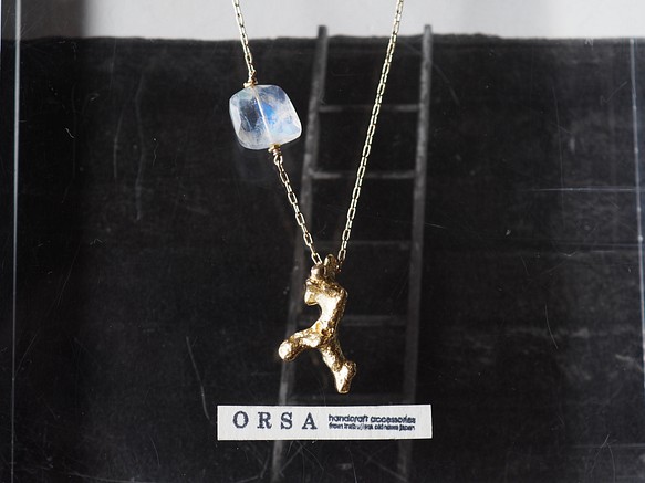 Neptunus：necklace　coral 1枚目の画像