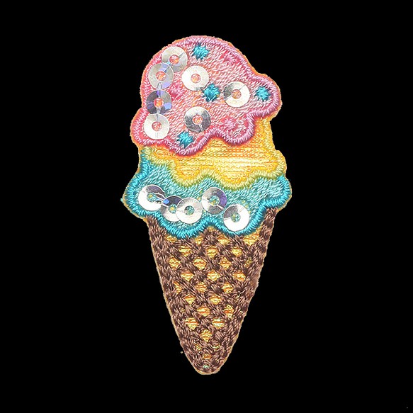 スパンコールアイスクリーム 1枚目の画像