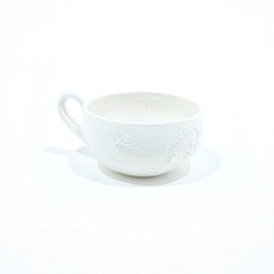 手製陶瓷雪月杯 第1張的照片
