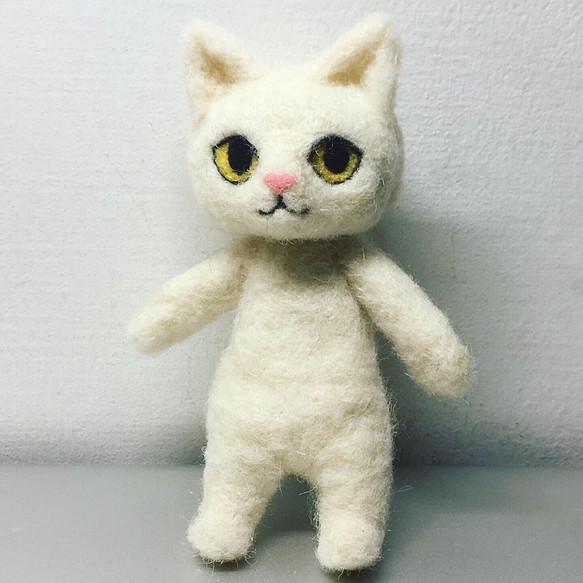 羊毛氈訂製 貓咪模板 第1張的照片