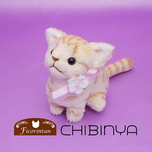 猫ぬいぐるみ ちびにゃ 茶トラ 受注製作 ぬいぐるみ Ficorintan 通販 Creema クリーマ ハンドメイド 手作り クラフト作品の販売サイト