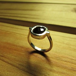 mittag JRG402 dot a ring_點a戒指 925純銀 限量 設計師手做 附品牌原木珠寶盒 第1張的照片