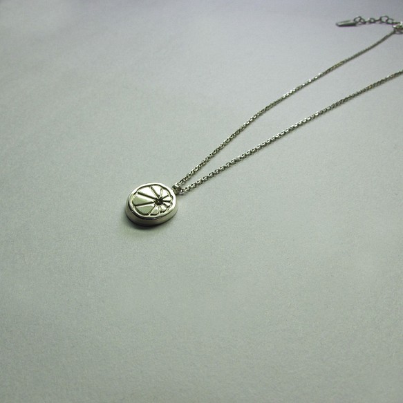 mittag NL709 lemon necklace_檸檬項鍊 925純銀 限量 設計師手做 附品牌原木珠寶盒 第1張的照片