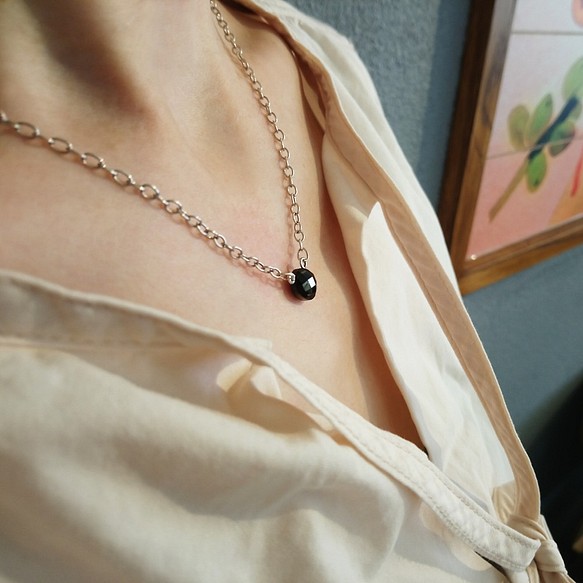 spot necklace_焦點項鍊 mittag 925純銀 限量 設計師手做 附品牌包裝 超取免運 第1張的照片