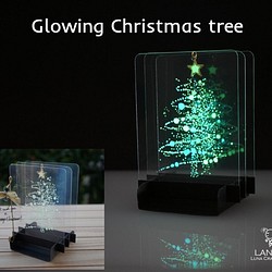 光るクリスマスツリープレート クリスマスカード カード レター ｌａｎｔａｎ 通販 Creema クリーマ ハンドメイド 手作り クラフト作品の販売サイト