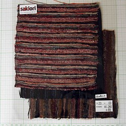 裂き織りのハギレ　裂織　さきおり　裂き織 1枚目の画像