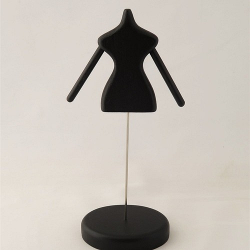 22㎝ドール長袖用トルソー（黒）1セット 人形 studio-crear 通販 