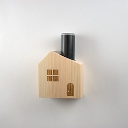 [磁鐵] 房子郵票架 Hanko 持有人 第1張的照片