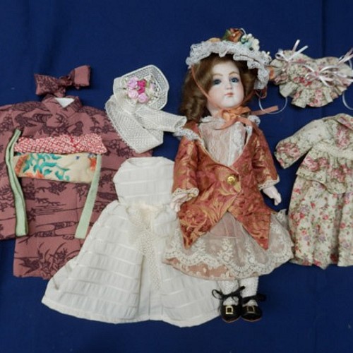 ビスクドールと振袖、ドレス2枚セット その他人形 chuko 通販｜Creema 