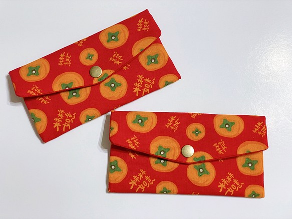 Xingsen-Clothの赤いバッグ柿Ruyiは無料で刺繍できます（中国語/英語） 1枚目の画像