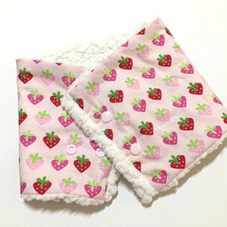 星森 - 短版圍巾 草莓 第1張的照片