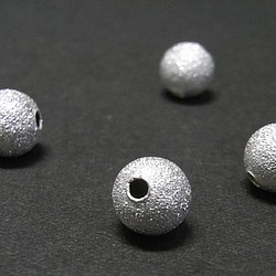 丸型スペーサー プレーン 古代銀 約8mm【約50個入り】6000448 1枚目の画像