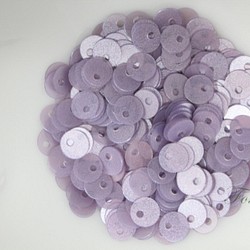 スパンコール 約700枚(約4g) 丸 5mm トップホール マット 薄紫 (SCC05MFMSATH) 1枚目の画像