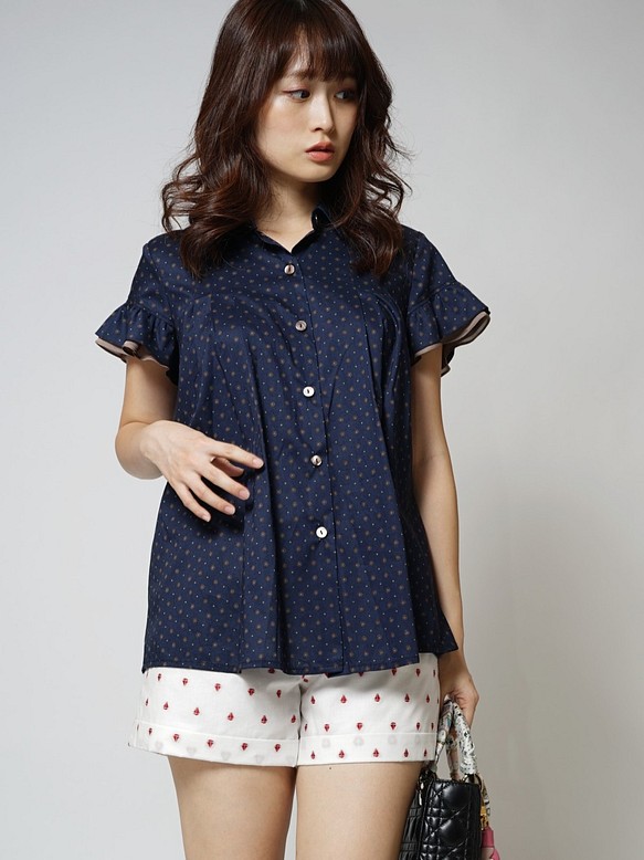 MIT 日本純棉布料設計感上衣(R5061A) 第1張的照片