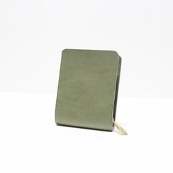 mu small wallet　-khaki- 1枚目の画像