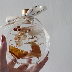 【免費客製】焦糖栗子的寶物—浮游花標本 / 聖誕節禮物 第1張的照片