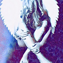 天使　II アート ポスター (A３サイズ) 1枚目の画像