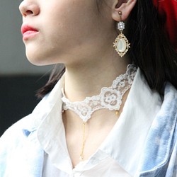 チタンコレクション-真珠のイヤリングの美しさ 1枚目の画像