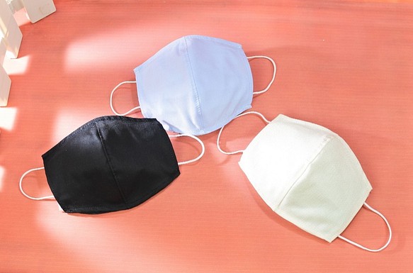 マスクカバー/マスク交換バッグ、環境にやさしい、洗える、オープンタイプ（大人）の一般および医療用マスクに適しています 1枚目の画像