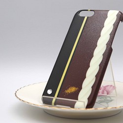 彩繪智能手機殼（巧克力蛋糕）[其他型號可用] 第1張的照片