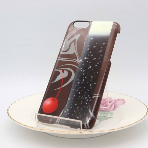 塗装スマホケース(コーラフロート)【他機種オーダー可】 スマホケース