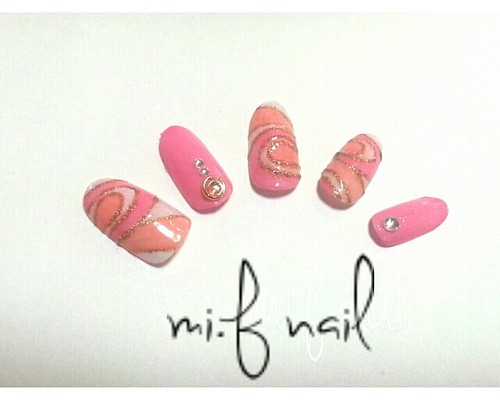 Rady 風 ♡ プッチ柄 ♡ ネイル nail ネイルチップ（つけ爪） mi.f