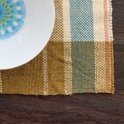 手工編織餐墊“Yellow Gocha Mix 2” 第1張的照片