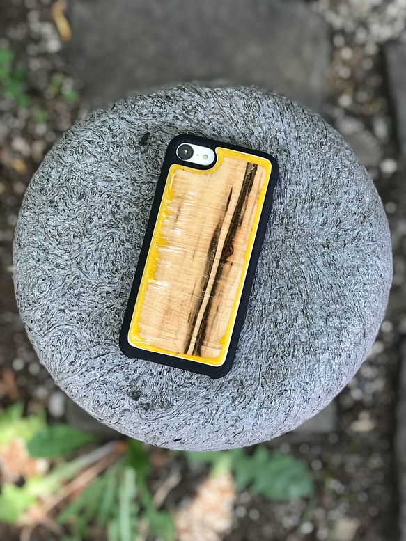 【即納】iPhoneケース アイフォンケース スケートボード おしゃれ 高品質 木製 木製ケース iPhone8/7 1枚目の画像