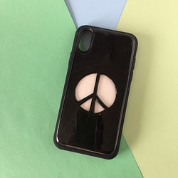 iPhoneケース アイフォンケース スケートボード 木目 天然木 木製ケース  iPhoneX 1枚目の画像